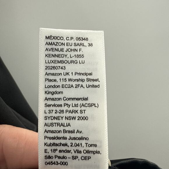 The Drop Women's Tanya Shirred-Neck Bubble Tank Black-Medium With Tag *READ... - Picture 11 of 14